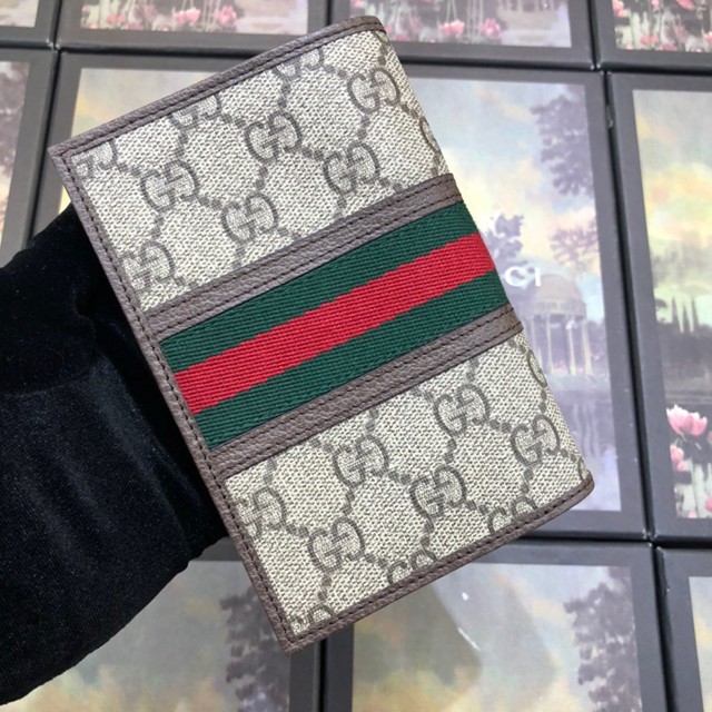 Gucci護照夾 597620 古馳Ophidia系列GG護照包 Gucci護照套  gqy3081